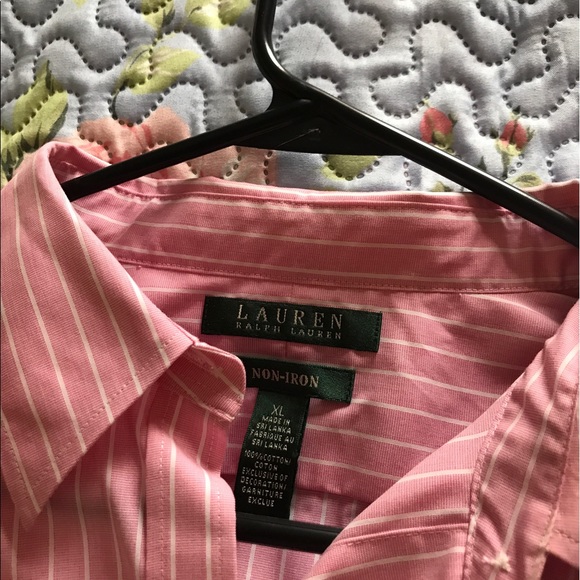 Two non iron shirts nice new condition RLauren - Picture 5 of 6