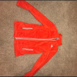 The North Face Orange Fleece Jacket