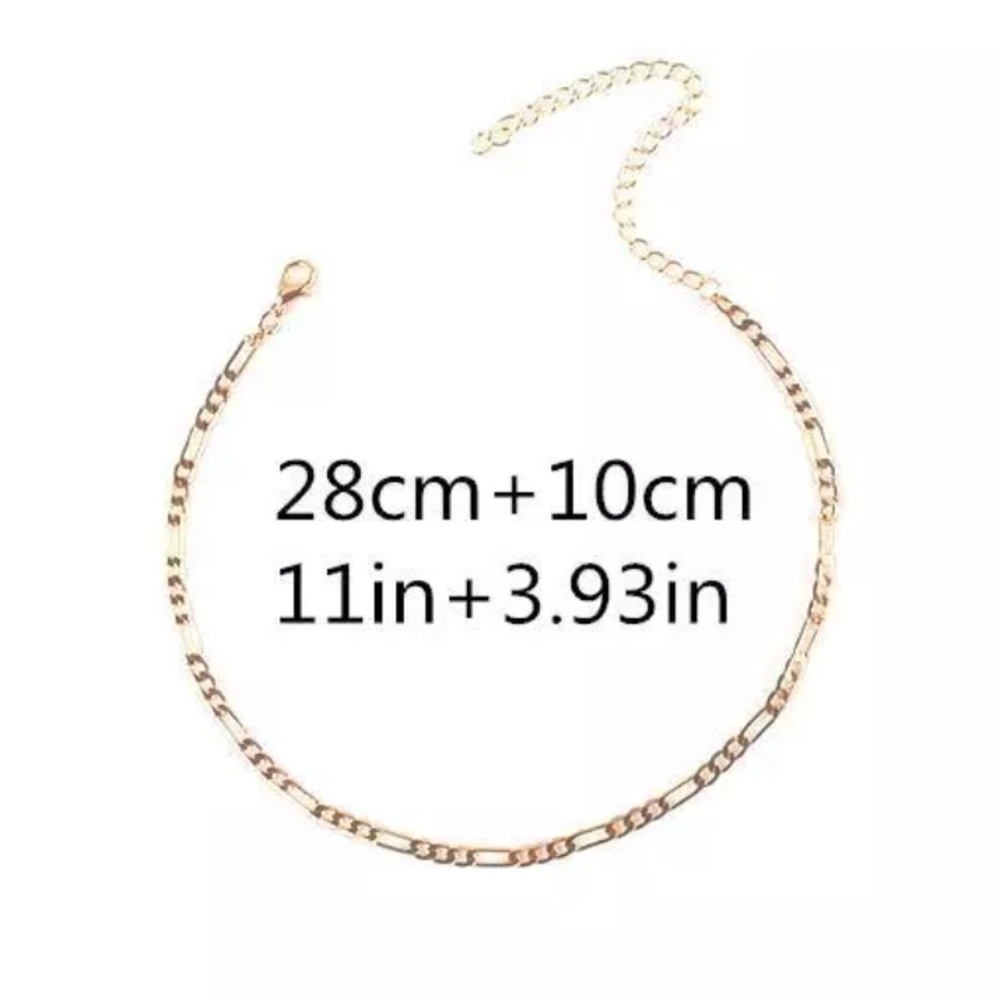 ✨ 4 pcs Crystal Choker Necklace Set - Picture 4 of 7