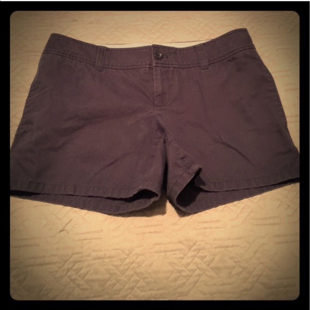 Lilly Pulitzer Shorts size 8 navy palm beach fit