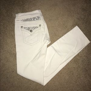 White Miss Me Jeans