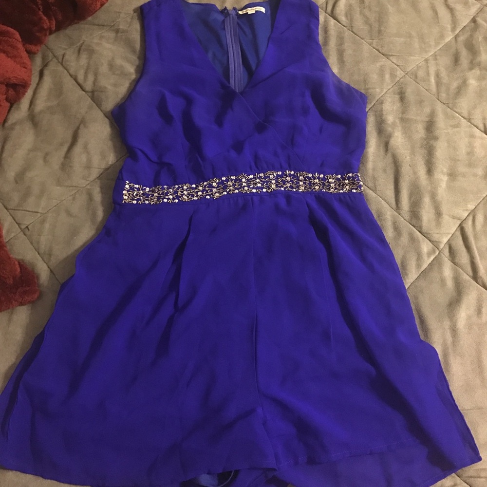 Blue romper