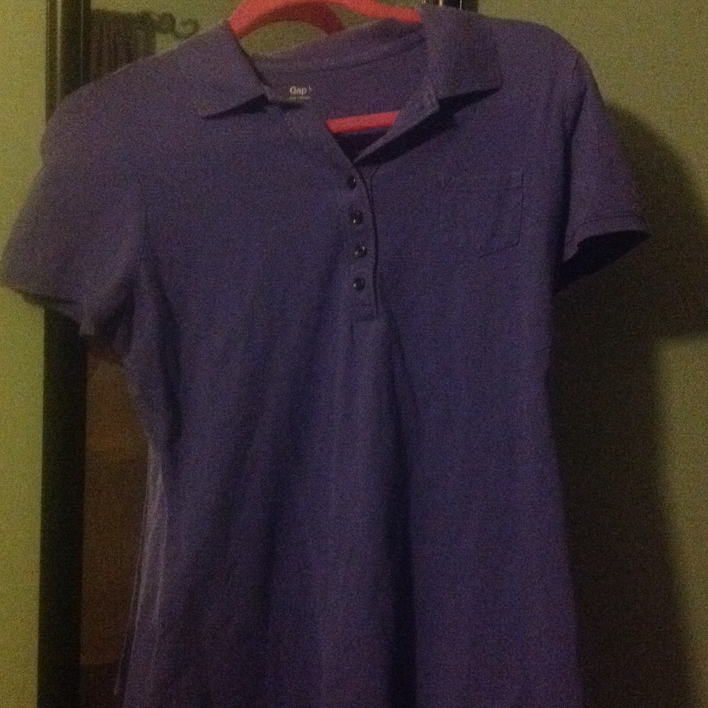 Gap light purple polo