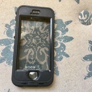 Black Lifeproof Nuud case for iPhone 5/5s