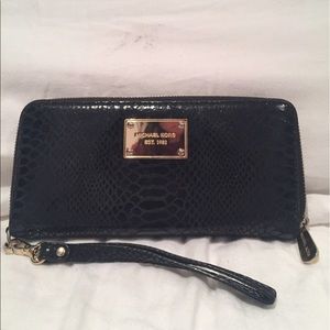 Black MK Wallet