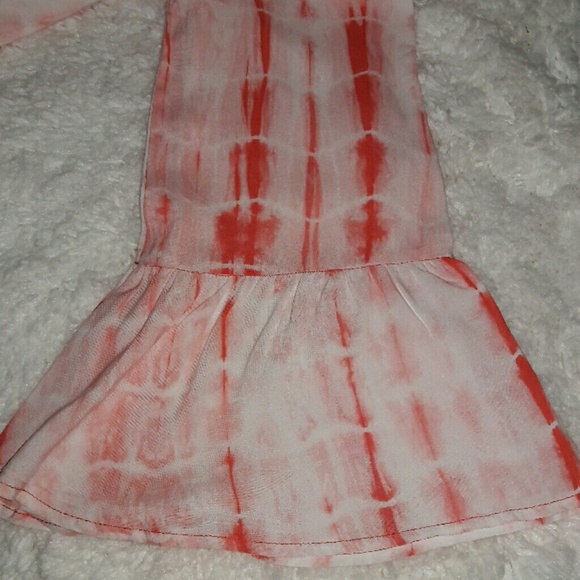 💥Cold 🔥 Shoulder 🔥 Tie Dye 💥Dress - Picture 3 of 4