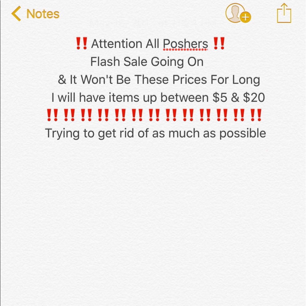 Flash Sale ‼️