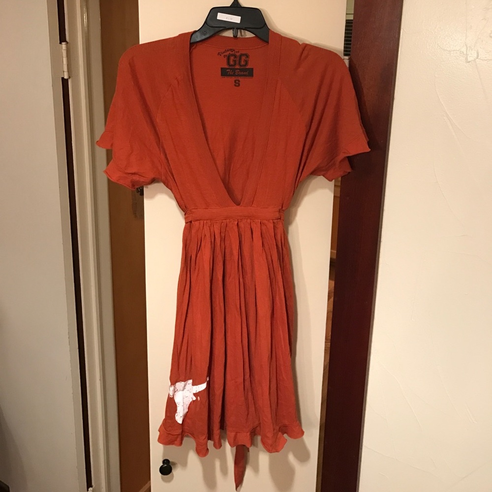 Burnt orange gameday UT Texas dress