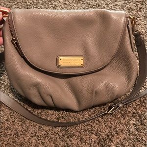 Aunthentic Marc Jacobs taupe cross-body