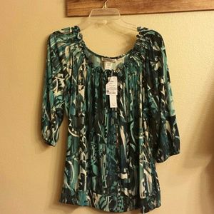 NWT Claudia Richard pullover blouse. 2X