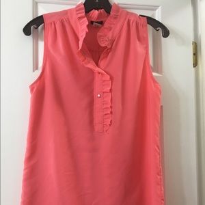 J Crew Coral Blouse