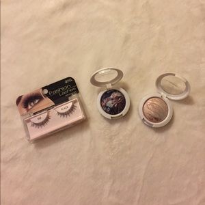 Ardell 108 lashes and 2 MAC eye shadows