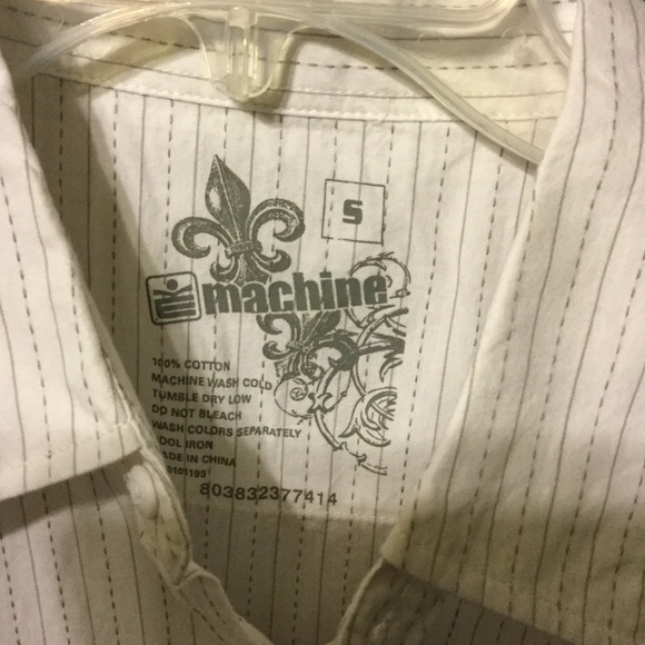 MK MACHINE BUTTON DOWN SHIRT - Picture 2 of 5