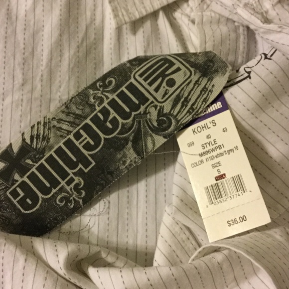 MK MACHINE BUTTON DOWN SHIRT - Picture 5 of 5