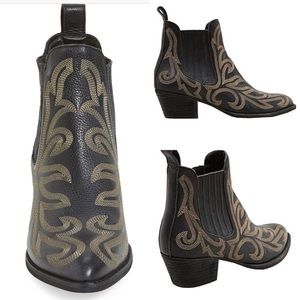 Dolce Vita Seth Western Bootie 👢🖤 🆕 🚫📦
