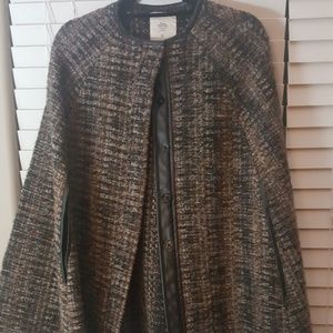 Cape style jacket