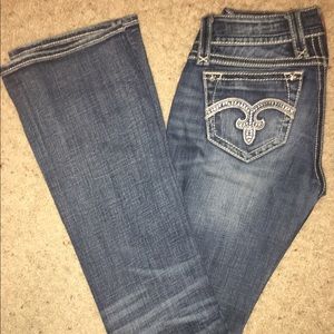Rock Revival Alanis bootcut size 26 waist jeans
