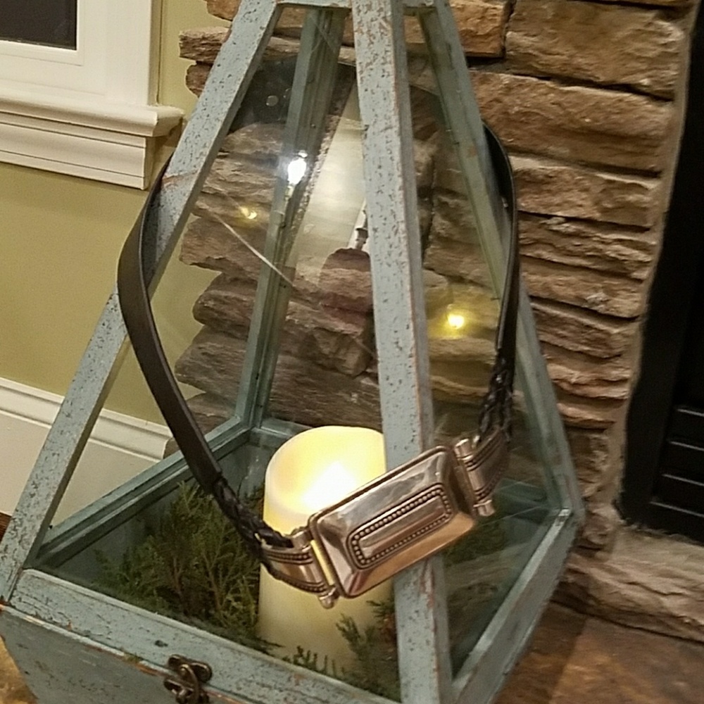 Olga Santini leather belt