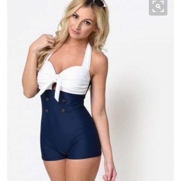ModCloth Other - Unique Vintage Garbo swimsuit