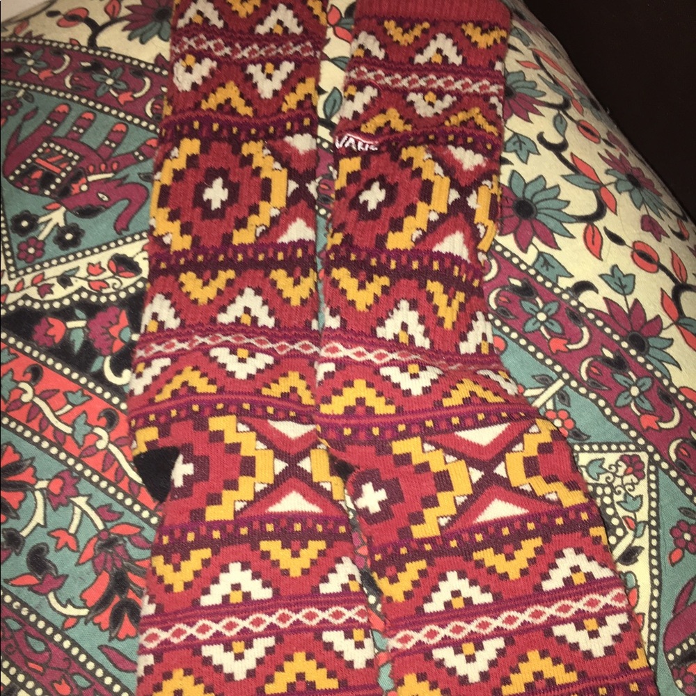 Vans aztec design socks