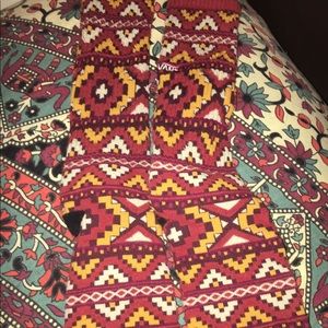 Vans aztec design socks