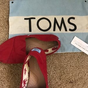 Toms with bag