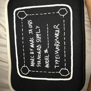Marc Jacobs lap top case.