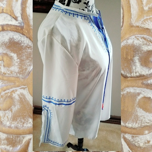 🎉HP🎉WANDERLUST BOHO TOP - Picture 3 of 5