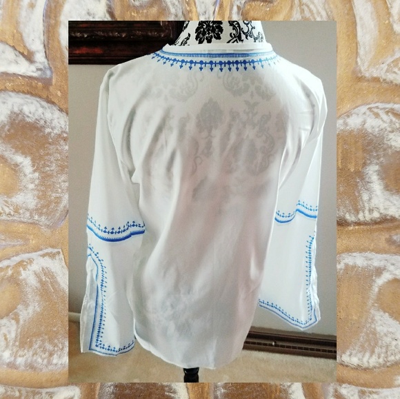 🎉HP🎉WANDERLUST BOHO TOP - Picture 4 of 5