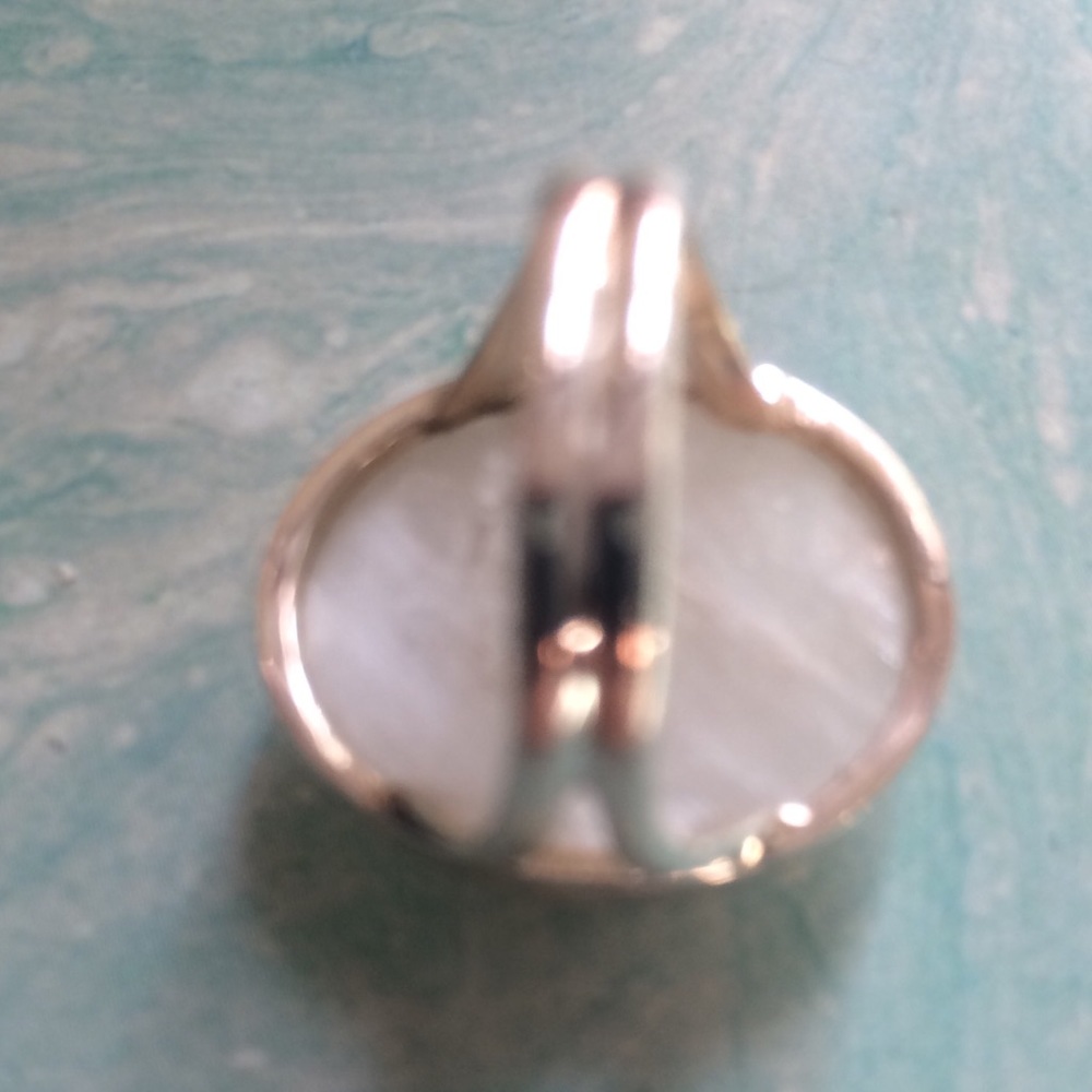 SELENITE 🎀STERLING SILVER RING - Picture 6 of 7
