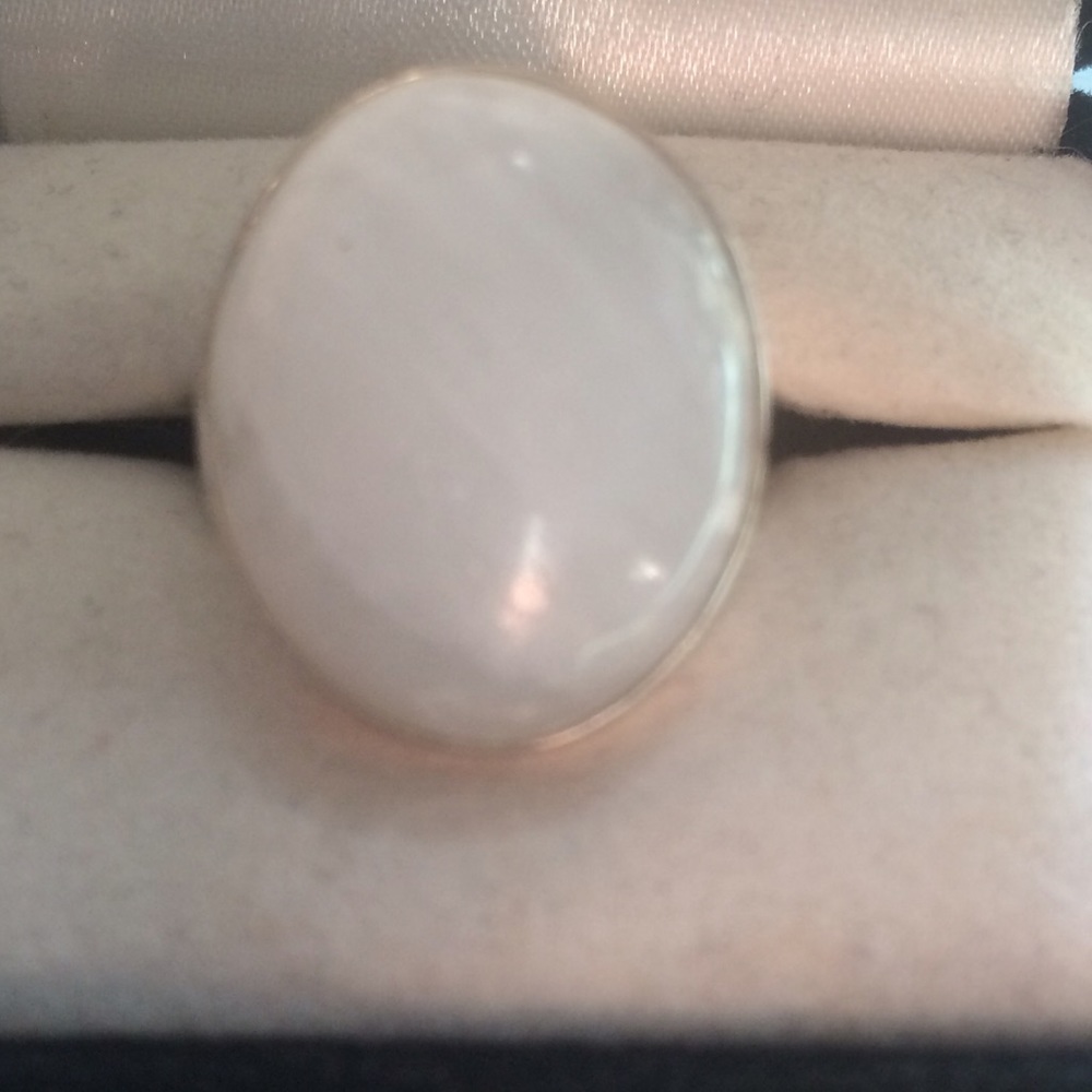 SELENITE 🎀STERLING SILVER RING - Picture 7 of 7