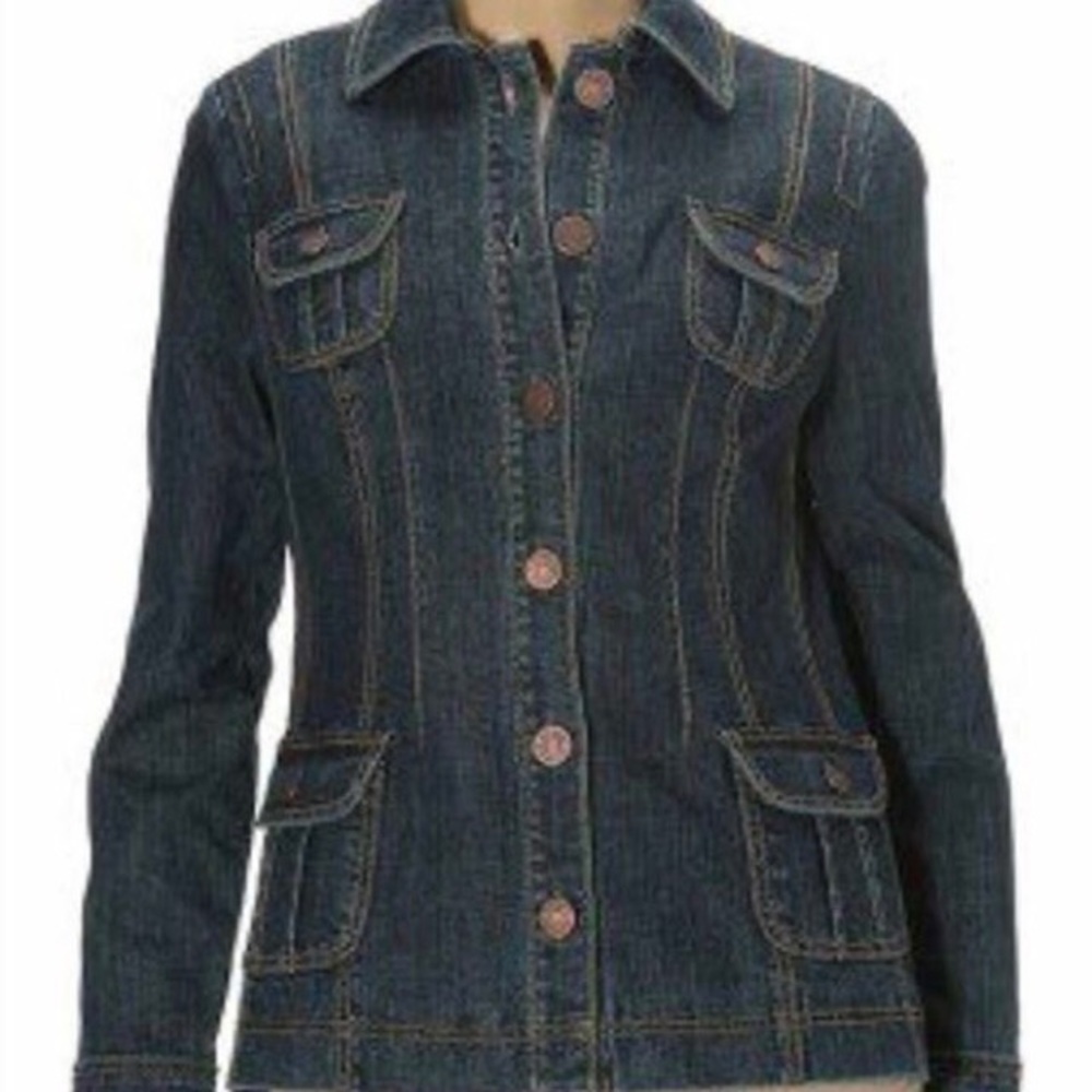 NWT JJILL JEAN JACKET