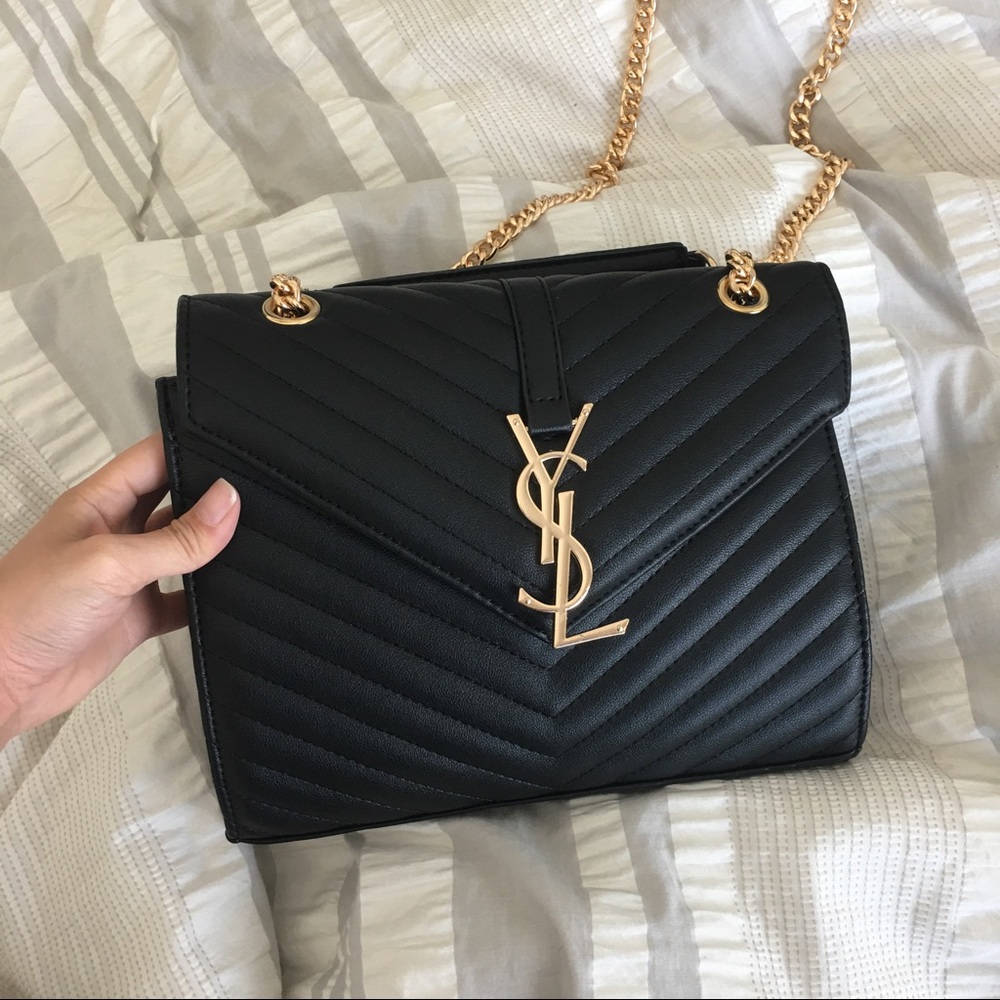 Crossbody shoulder leather bag