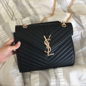 Crossbody shoulder leather bag