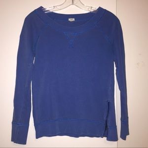 J. Crew Blue long sleeve sweater