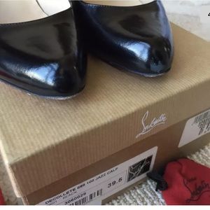 Christian Louboutin Décolleté 100 jazz calf heel