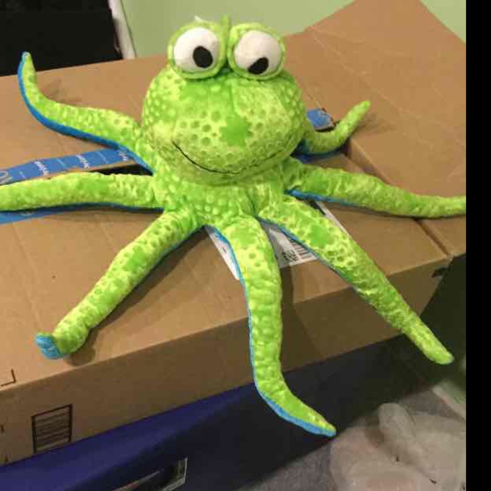 Huge plush octopus