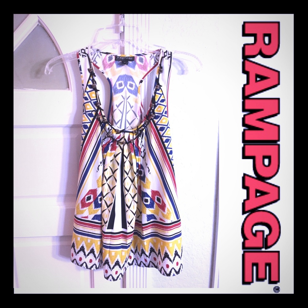 Rampage Multicolor pattern top