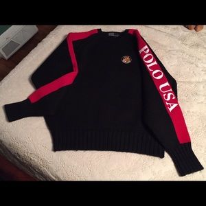 Men Ralph Lauren 100% Wool Sweater