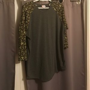 Lularoe XL Randy baseball tee
