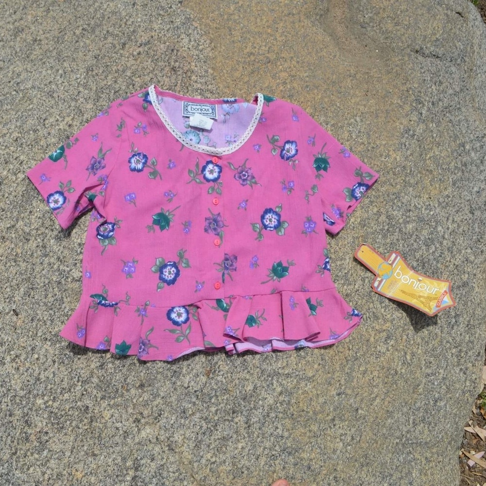Vintage crop top