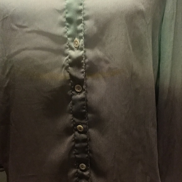 Living Doll Los Angeles Ombré Green & Gray - Picture 2 of 8