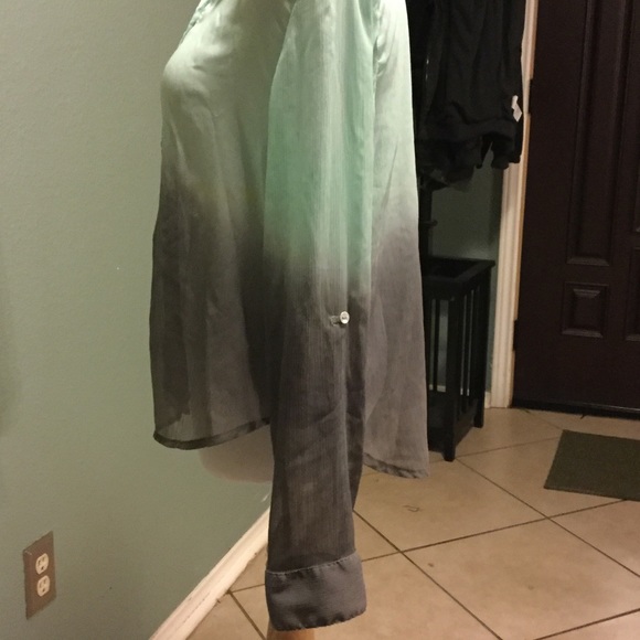 Living Doll Los Angeles Ombré Green & Gray - Picture 4 of 8