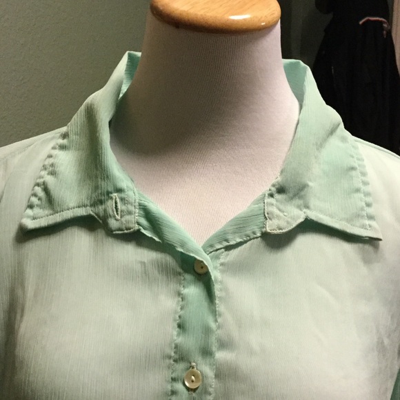 Living Doll Los Angeles Ombré Green & Gray - Picture 6 of 8