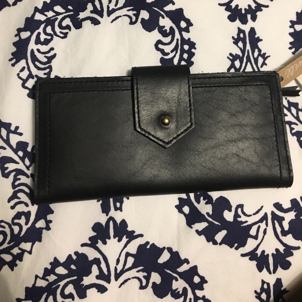 Brand New Black Madewell Wallet