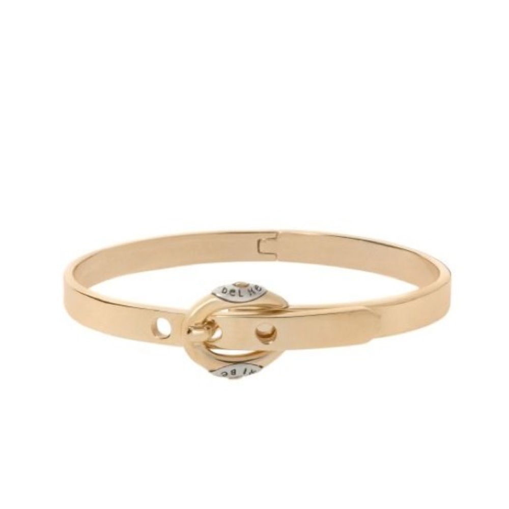 Henri Bendel Belt Buckle Bracelet Gold