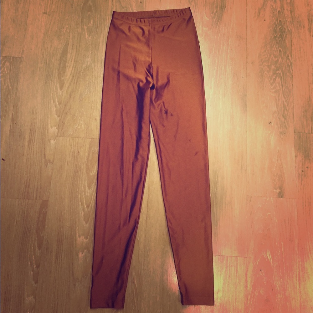 American appeal copper color leggings