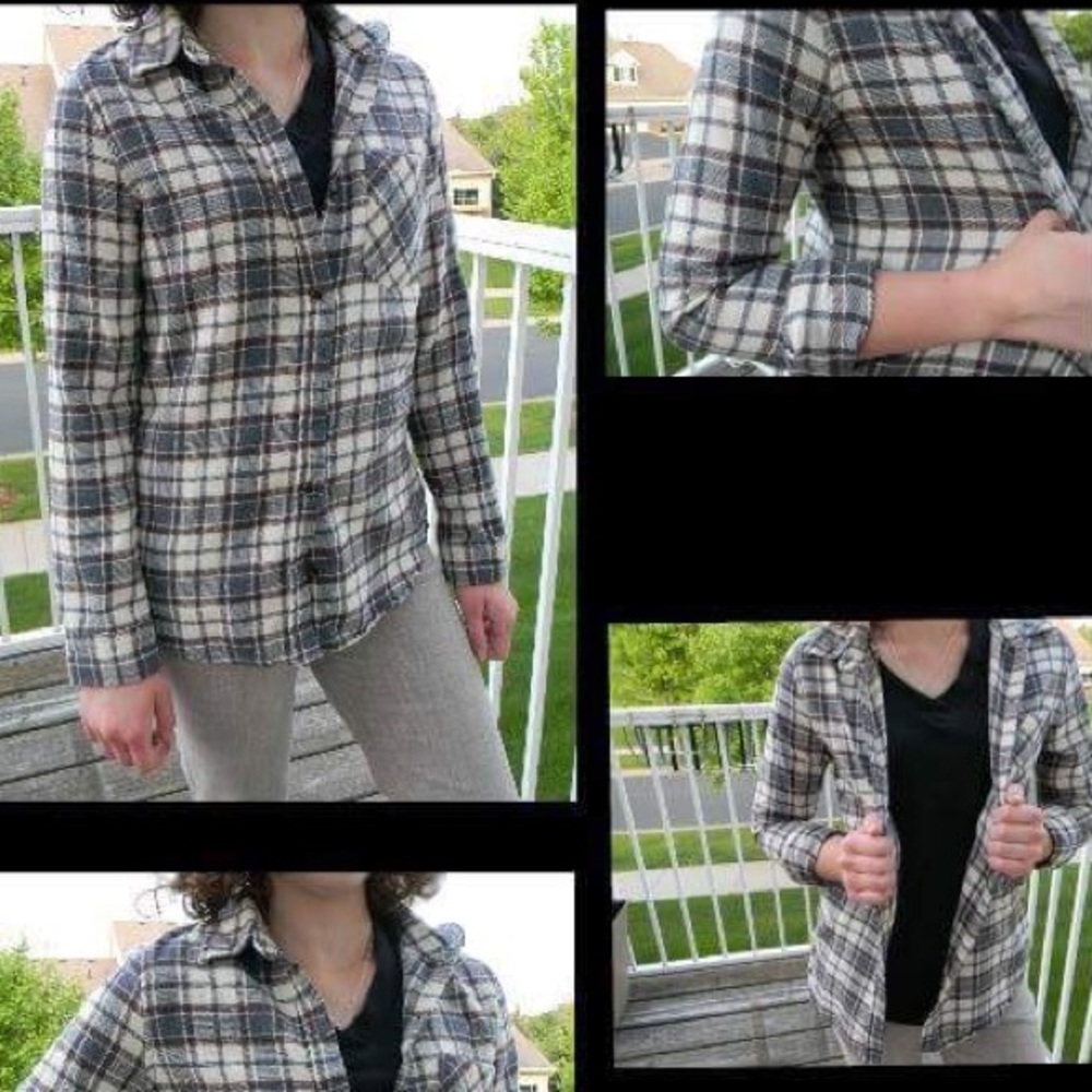 Small Forever 21 Flannel Button Down
