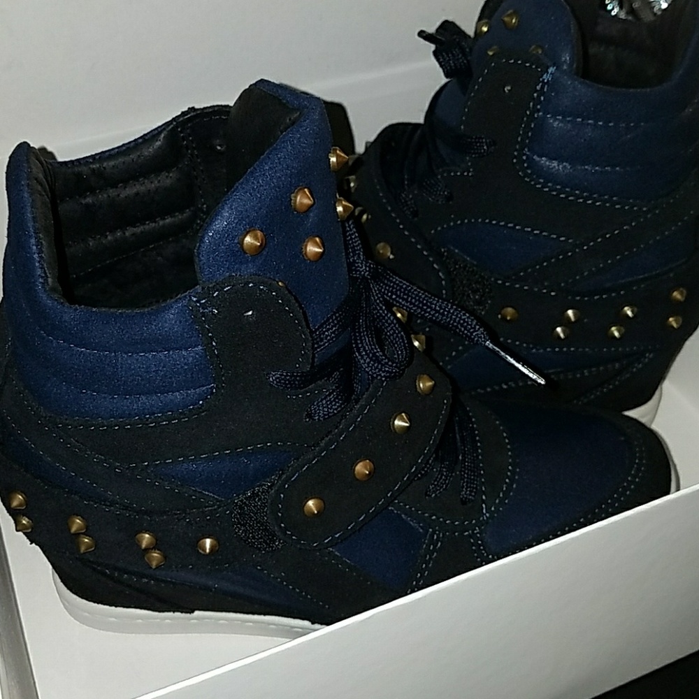 Modern Vice Siena Studded Wedge Sneaker