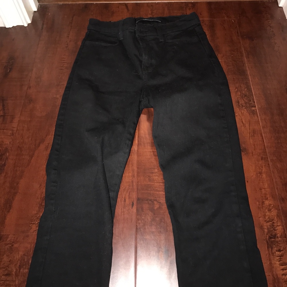 J brand Maria high waist black jeans
